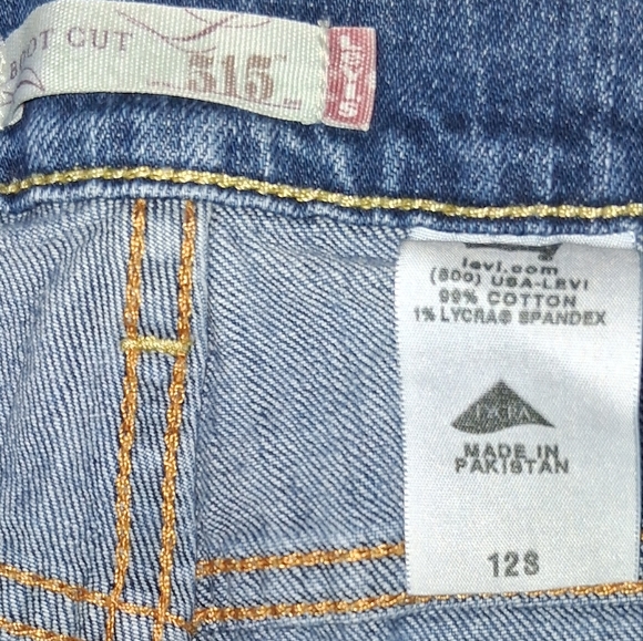 Levi's Women's Straight Leg Blue Jeans - Picture 2 of 2